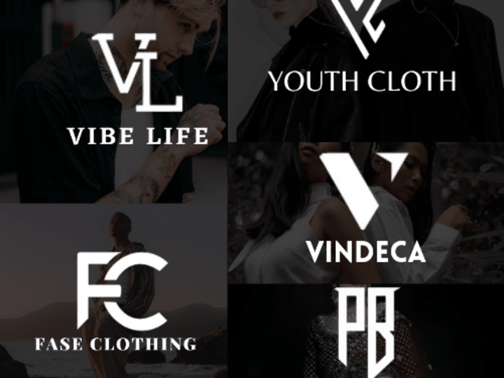 Cover image for I monogram, apparel text dj band music boutique clothing logo's 