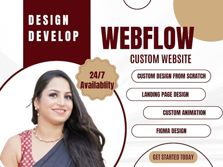 Cover image for Webflow Website designer & developer