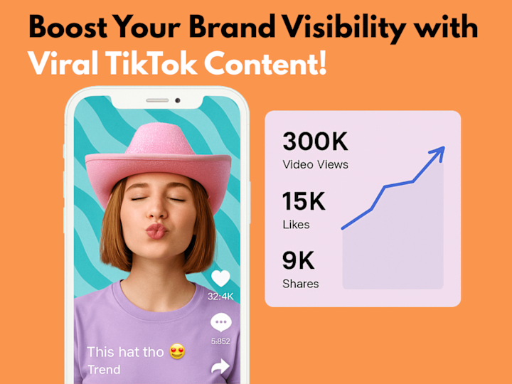 Cover image for Viral TikTok Content Creation for Brand Growth