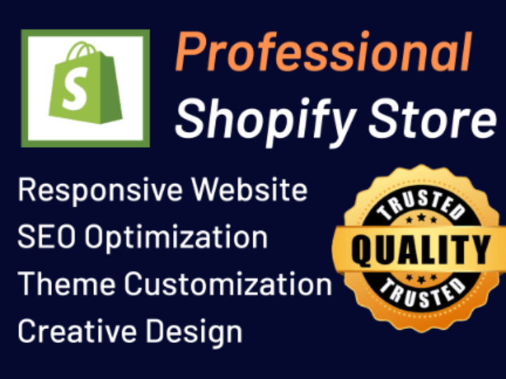 Cover image for I will do custom shopify website design and redesign
