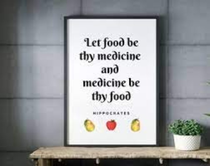 Cover image for Let food be thy medicine, and medicine be thy food."