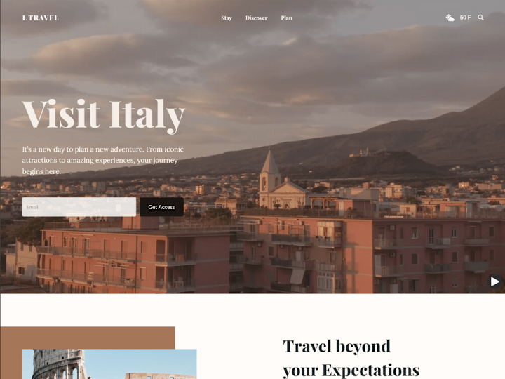 Cover image for I.Travel - (Concept design)