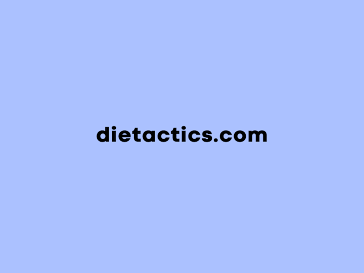 Cover image for Dietactics Website Development