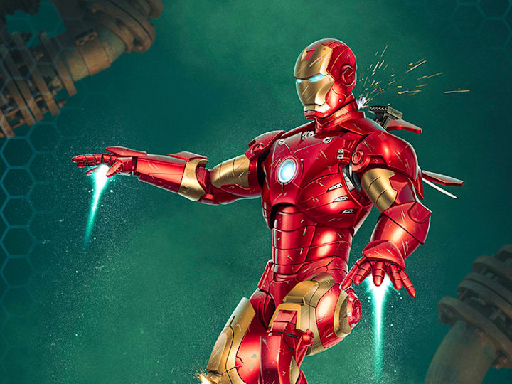 Cover image for Iron Man Mk 3