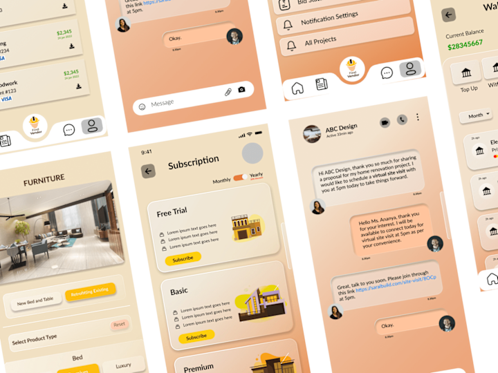 Cover image for Construction Android App | Product Design + Flutter App