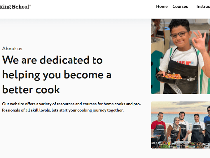 Cover image for The Cooking School
