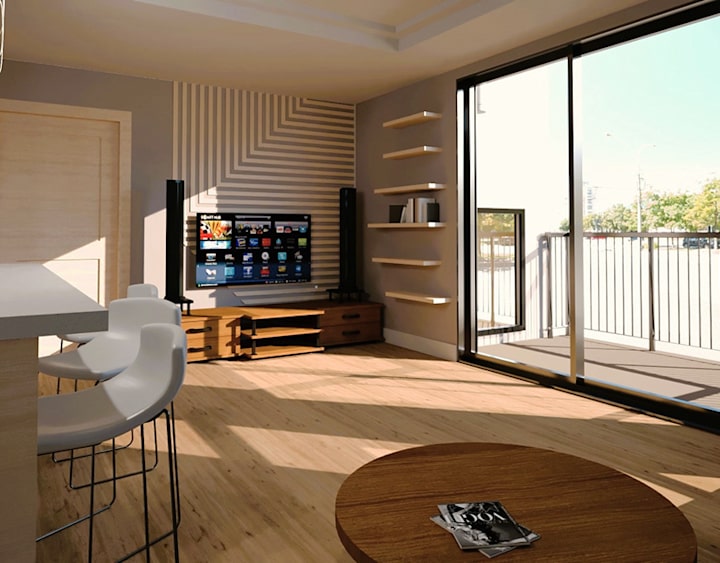 Cover image for Interior design for small apartment :: Behance