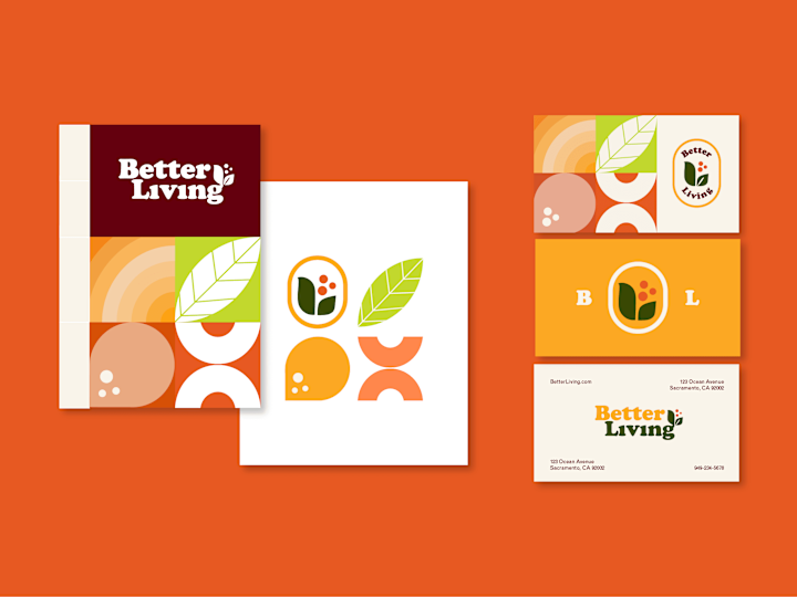 Cover image for Better Living Brand Identity