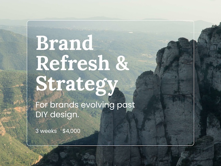 Cover image for Brand Refresh & Strategy