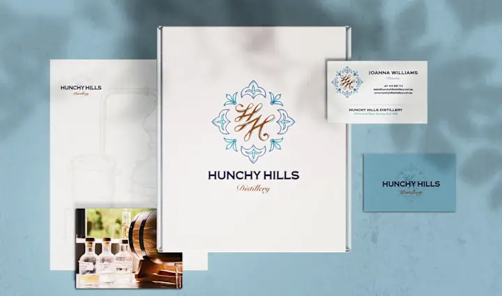 Cover image for Hunchy Hills Distillery Shopify Website & Brand Re-design