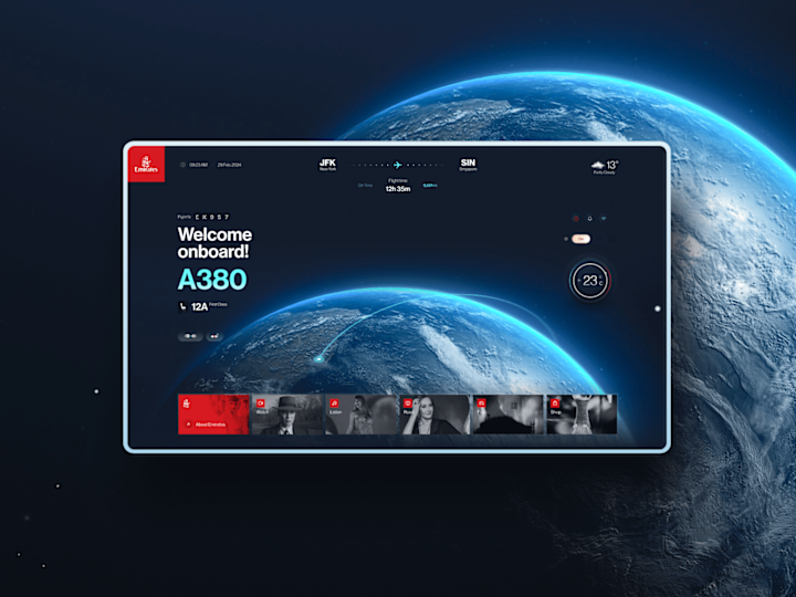 Cover image for Emirates - In-flight Entertainment