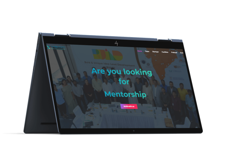 Cover image for Vishva.co - Portfolio Website for a Tech business incubator