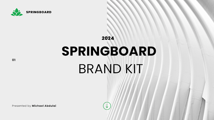 Cover image for SPRINGBOARD BRAND IDENTITY