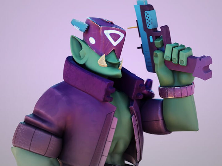 Cover image for Cyberpunk Orc