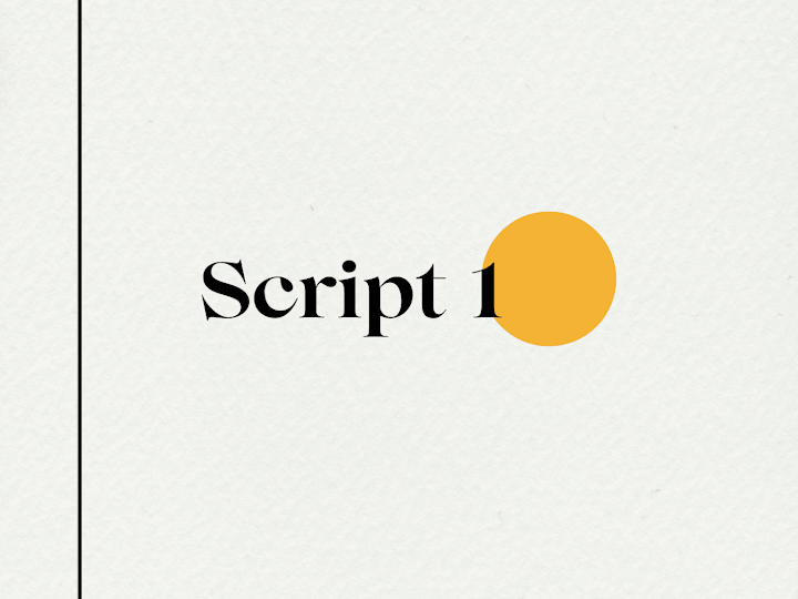 Cover image for Script for YouTube Channel