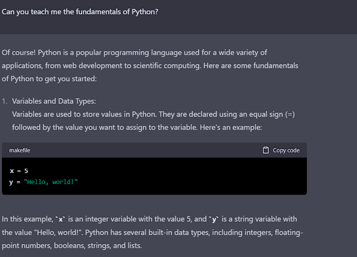 Cover image for My AI Prompt Engineering Experience  #4 - Chat GPT and Python