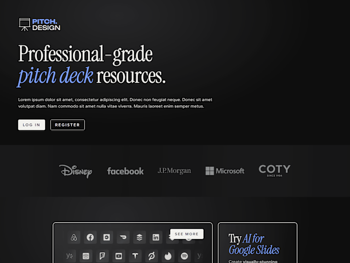 Cover image for Pitch Design: Framer Website