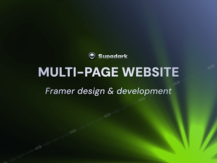 Cover image for Framer Website Design and Development
