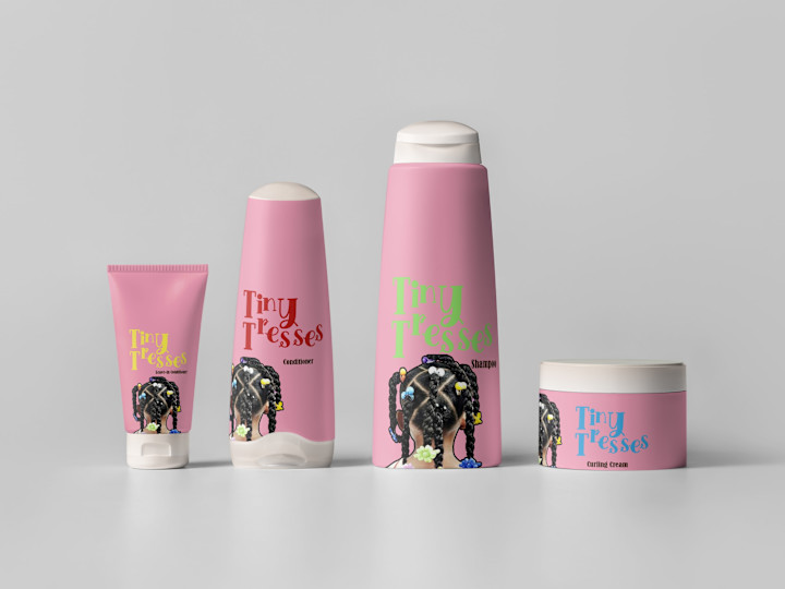 Cover image for Tiny Tresses - Logo and Product Design