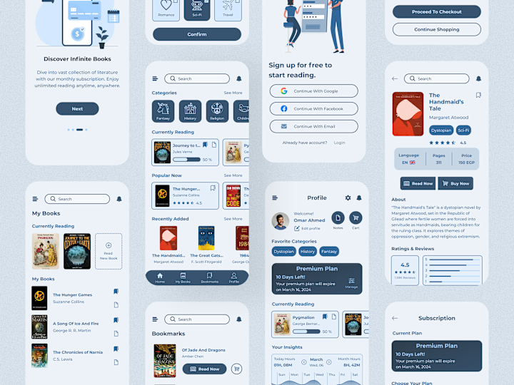 Cover image for Book Haven | Books Reading App