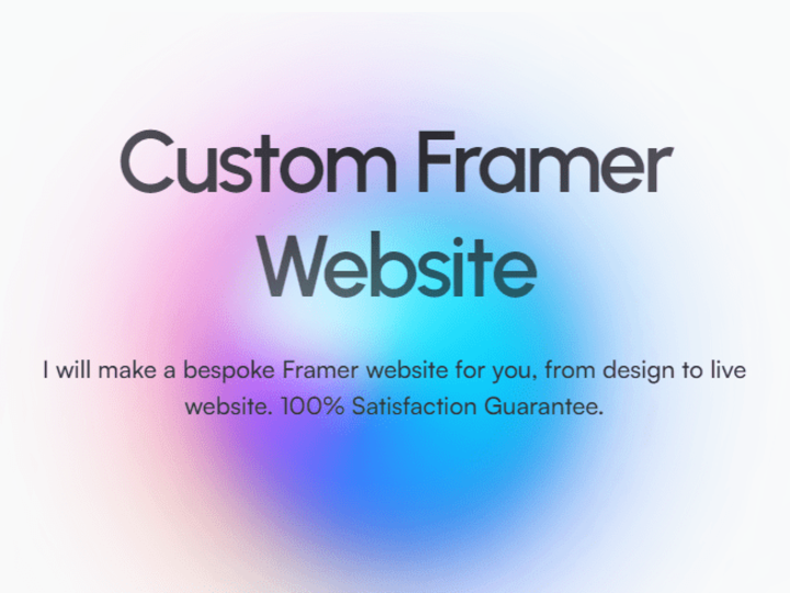 Cover image for Engaging Framer Websites: Custom Designs that Elevate Your Brand