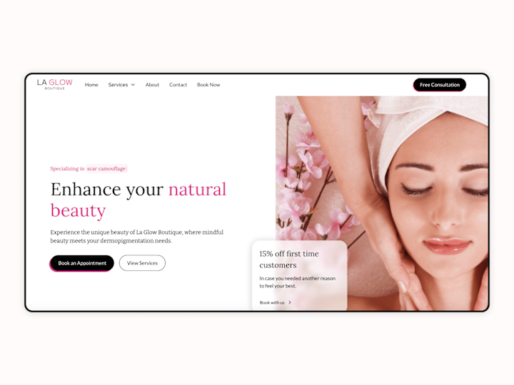 Cover image for La Glow Boutique (Website)