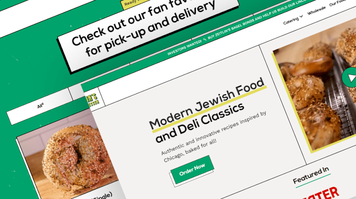 Cover image for Webflow Development for a Modern Jewish Kitchen