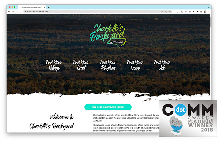 Cover image for Charlotte's Backyard