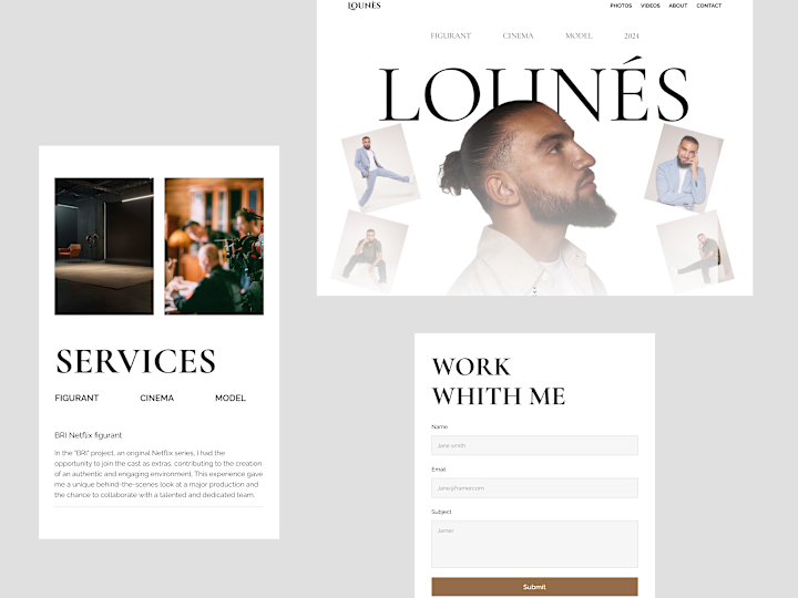 Cover image for Landing page: design and development Framer.
