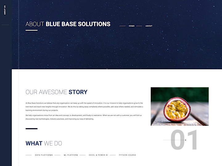 Cover image for Blue Base - Home