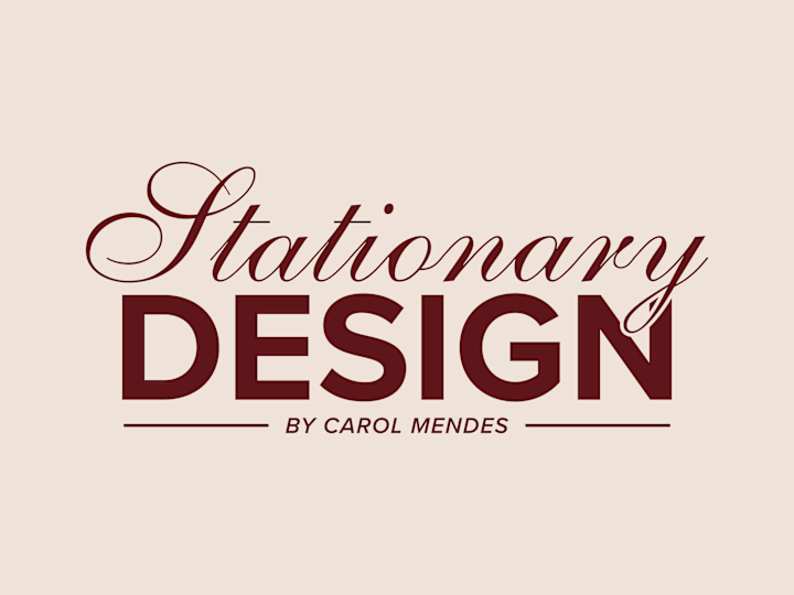Cover image for Stationary design for you brand