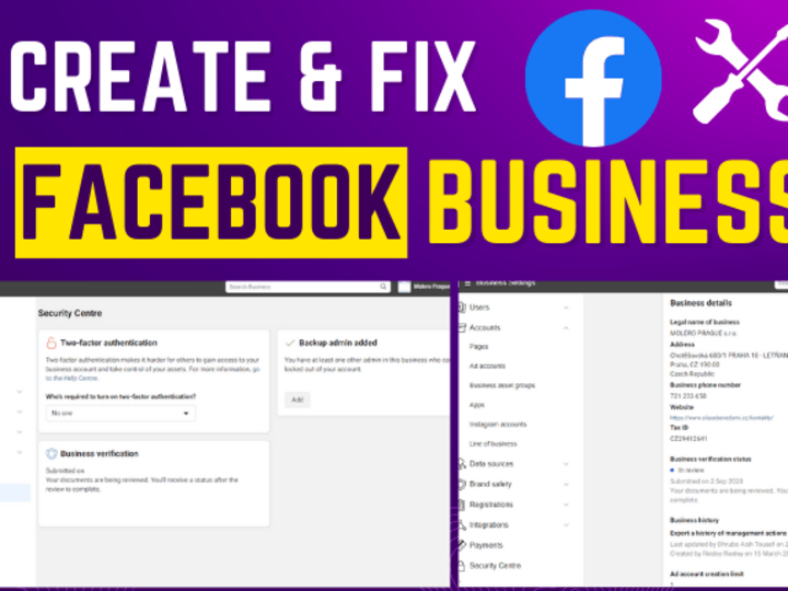 Cover image for Fix and Create a Business Manager