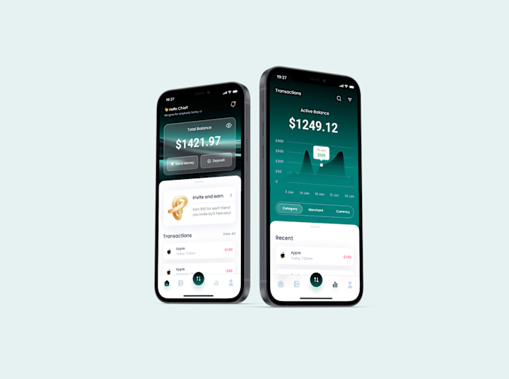 Cover image for Mobile: Finance App Design