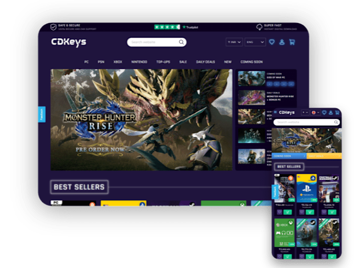 Cover image for CD Keys
On-Demand Gaming Digital Codes
