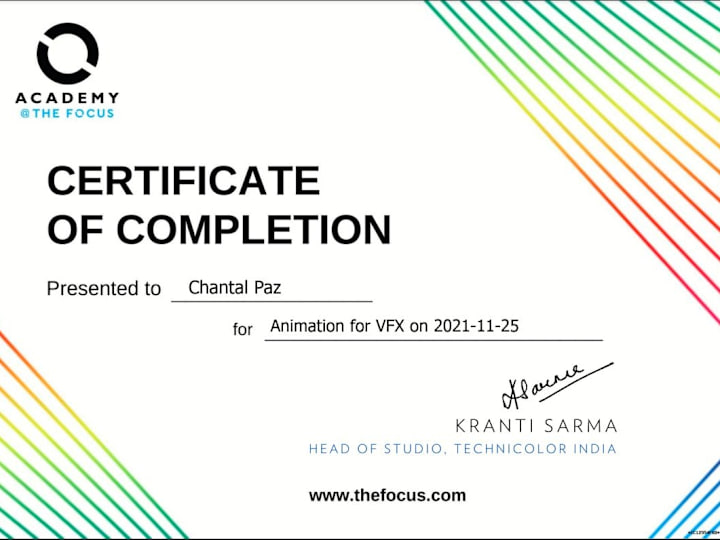 Cover image for 3D Animation for VFX - Academy @ The Focus