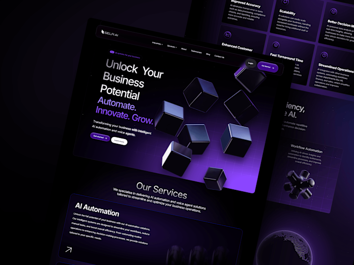Cover image for SELR AI Website Design & Development in Framer