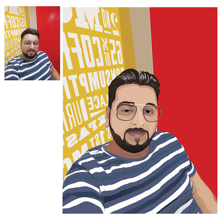 Cover image for Vector Portrait Illustrations on Behance