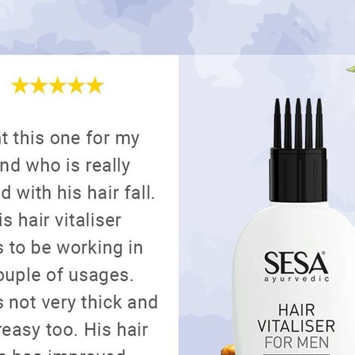 Cover image for Sesa on Instagram: “Nidhi Mangla bought Sesa Hair Vitaliser for…