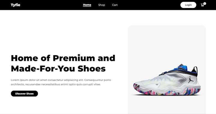Cover image for Tyfie - eCommerce Web App