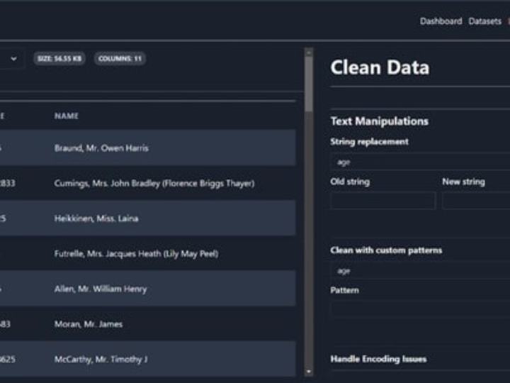 Cover image for Data Cleaner Api