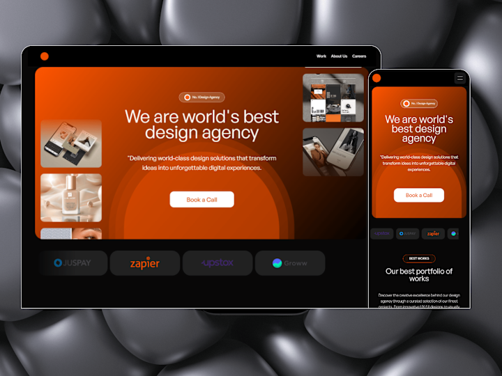 Cover image for Wolfer- Landing page design