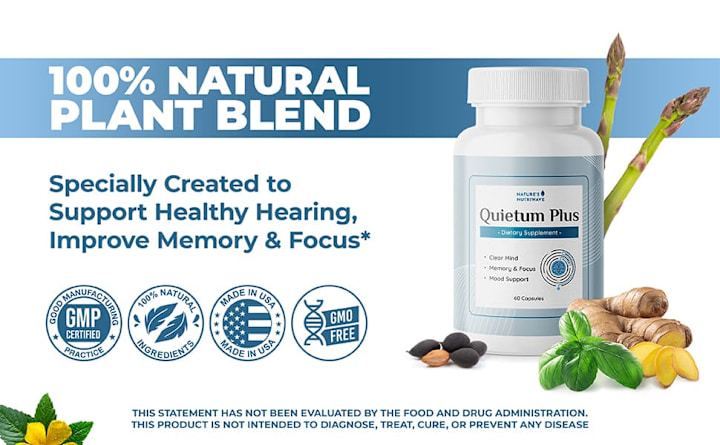 Cover image for Quietum Plus : Insider Information They Won't Tell You!