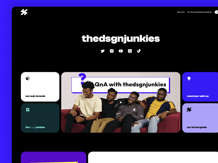 Cover image for thedsgnjunkies Website Design