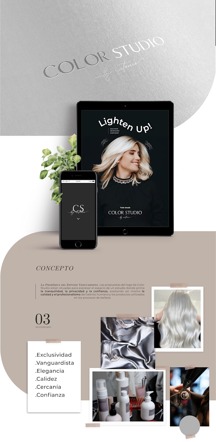 Cover image for Branding Color Studio by Antonio on Behance