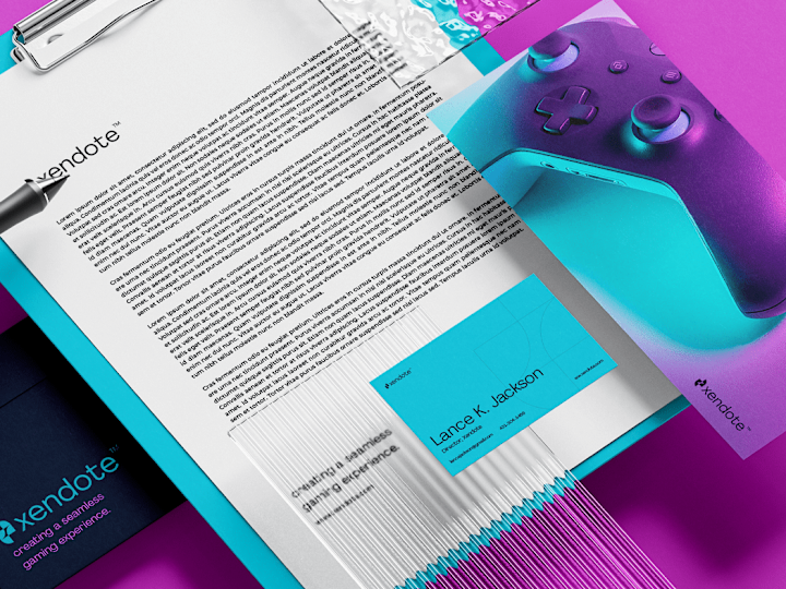 Cover image for Brand design for a Tech Startup
