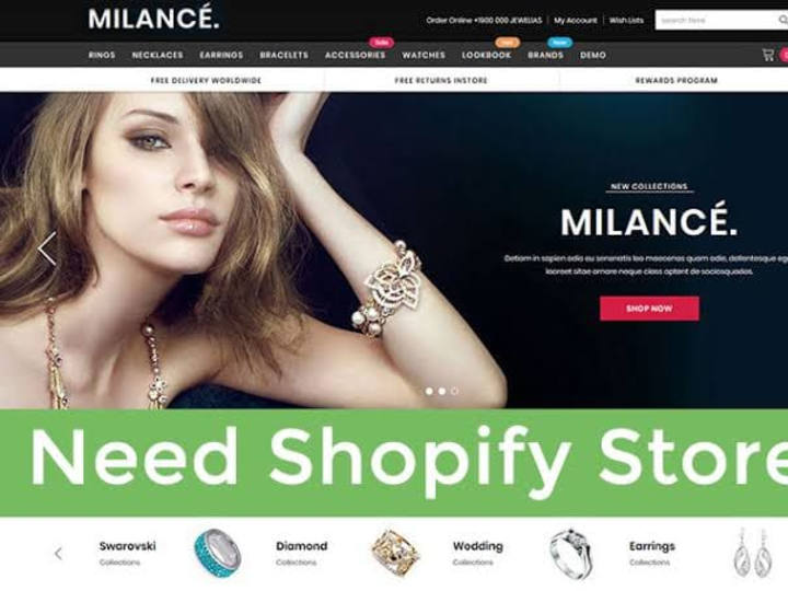 Cover image for Unbounce / Shopify / shopify store / wix / redesign
