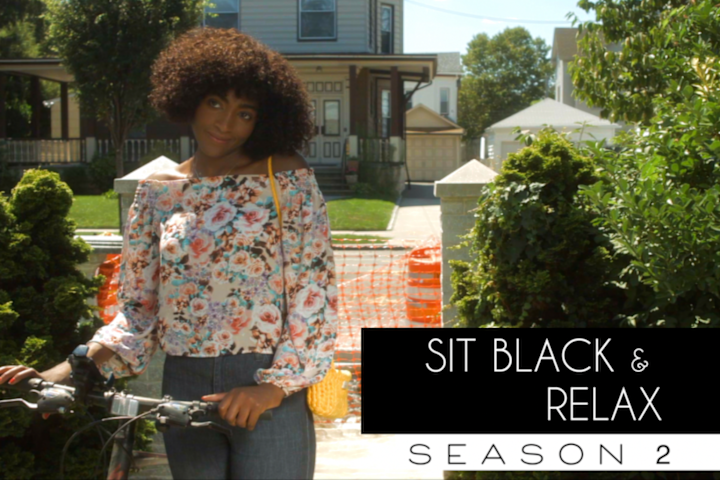 Cover image for Sit Black & Relax