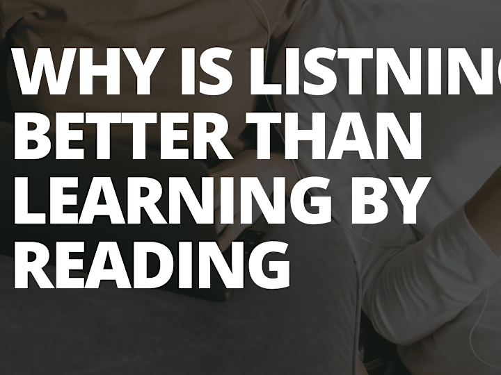Cover image for Why you should learn by listening to audio courses?