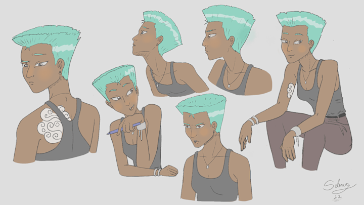 Cover image for Matilda - Character design