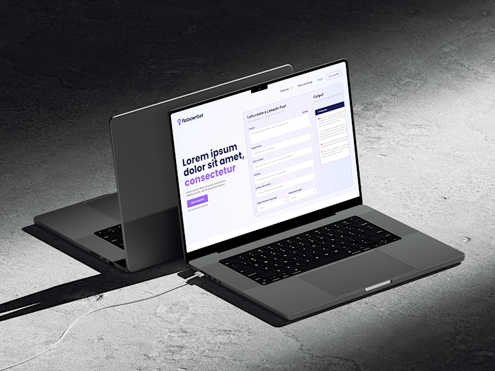 Cover image for Robowriter AI Chat Feature Page Design